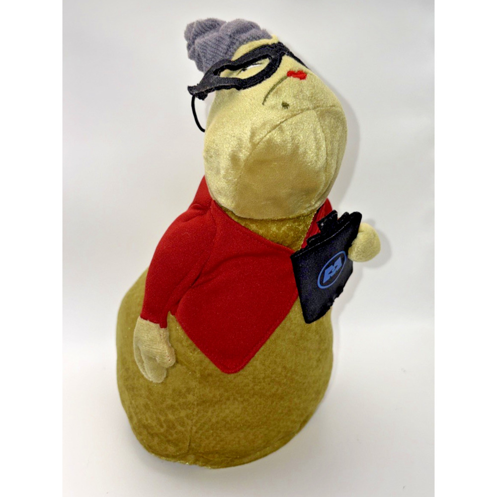 Roz Monsters Inc Plush Toy Stuffed Slug 12" Disney Store Exclusive RARE